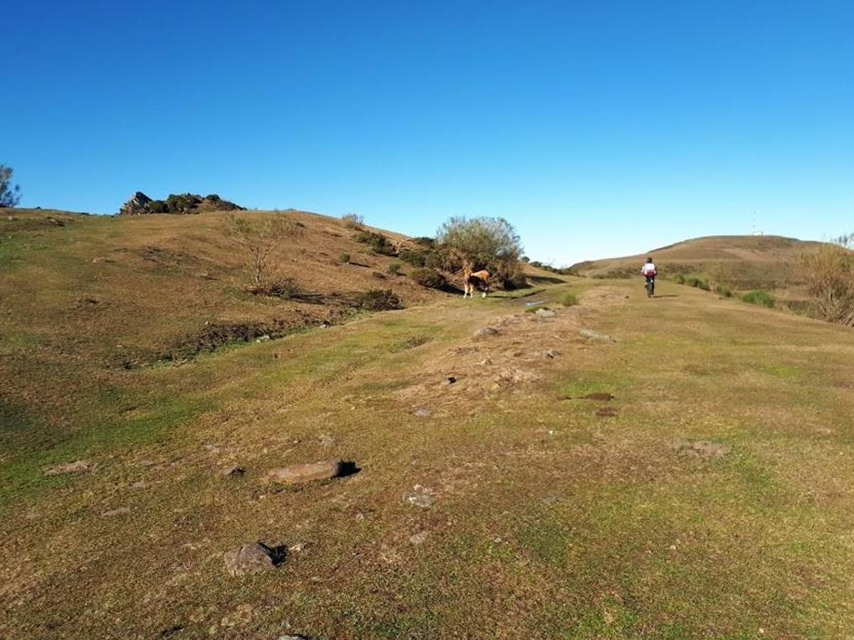 Fotos: El paisaje restaurado de Coto Bello a golpe de pedal