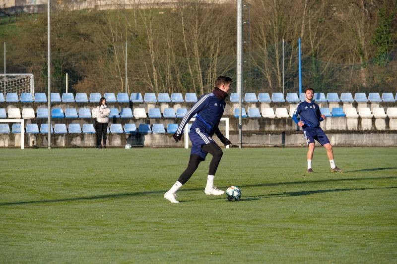 Fotos: Entrenamiento del Real Oviedo (11/01/2020)
