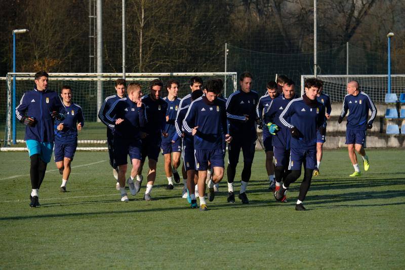 Fotos: Entrenamiento del Real Oviedo (11/01/2020)