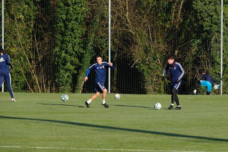 Fotos: Entrenamiento del Real Oviedo (11/01/2020)