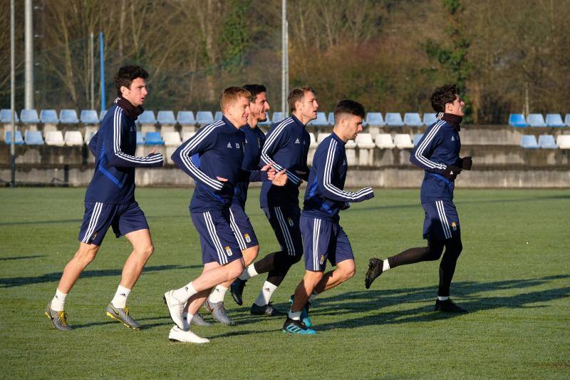 Fotos: Entrenamiento del Real Oviedo (11/01/2020)