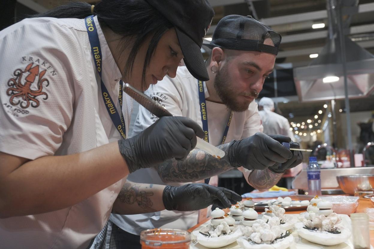 Lara Roguez y Alejandro Tuero. 