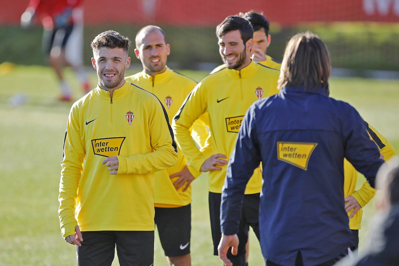 Los rojiblancos siguen con la preparación para el partido ante el Numancia