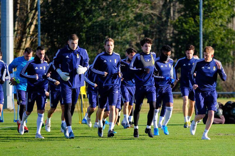 Fotos: Entrenamiento del Real Oviedo (18/01/2020)