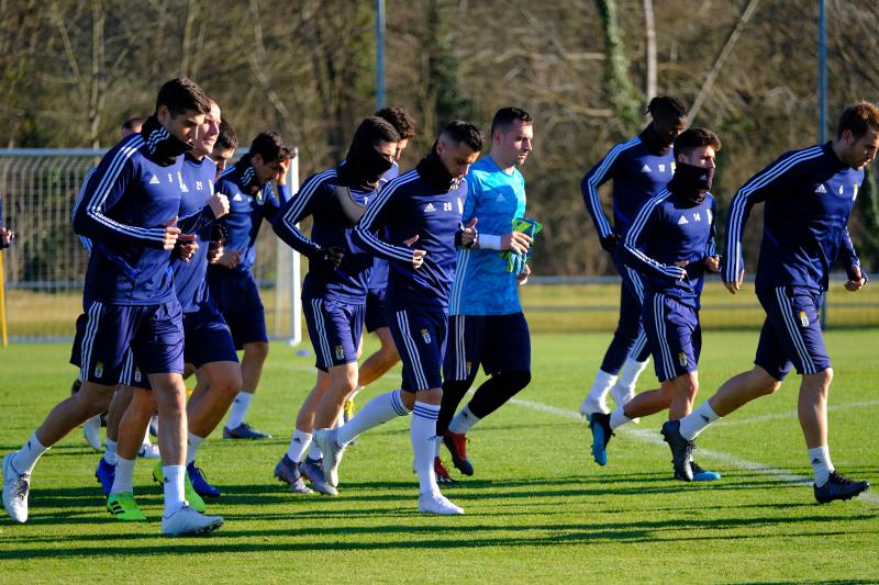 Fotos: Entrenamiento del Real Oviedo (18/01/2020)