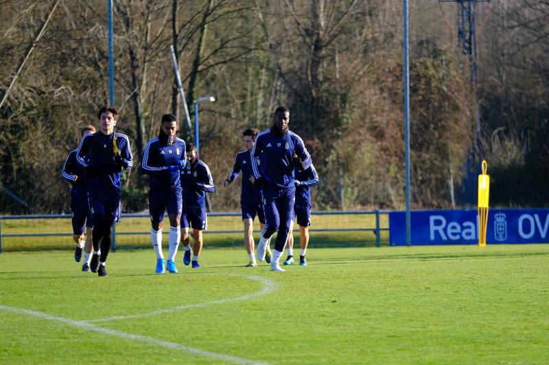 Fotos: Entrenamiento del Real Oviedo (18/01/2020)