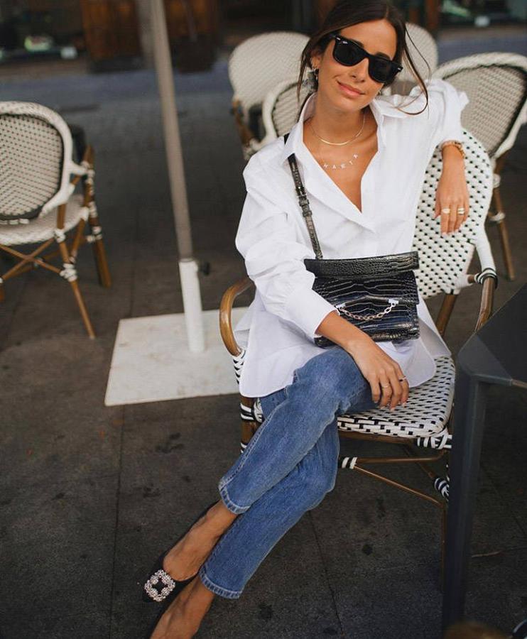 Imágenes: 16 looks con camisa blanca que nunca pasarán de moda