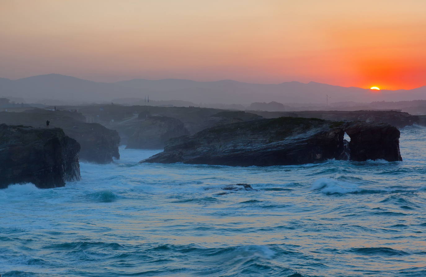 Playa de las Catedrales, Galicia. 