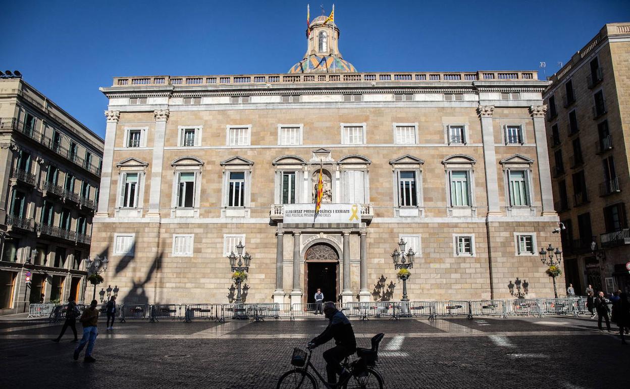 El Palau de la Generalitat. 