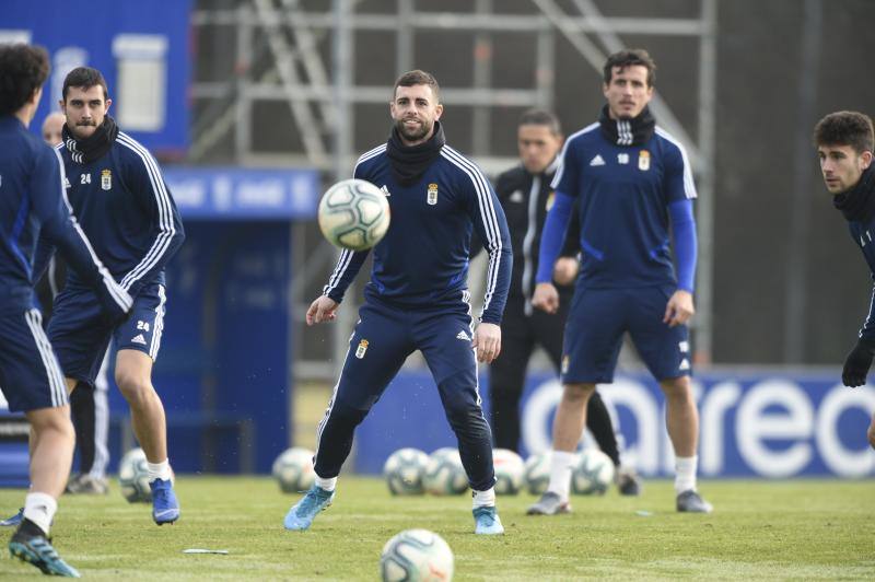 Fotos: Entrenamiento del Real Oviedo (24/01/2020)