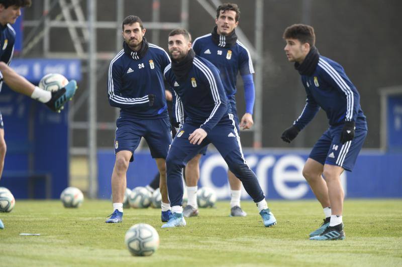 Fotos: Entrenamiento del Real Oviedo (24/01/2020)