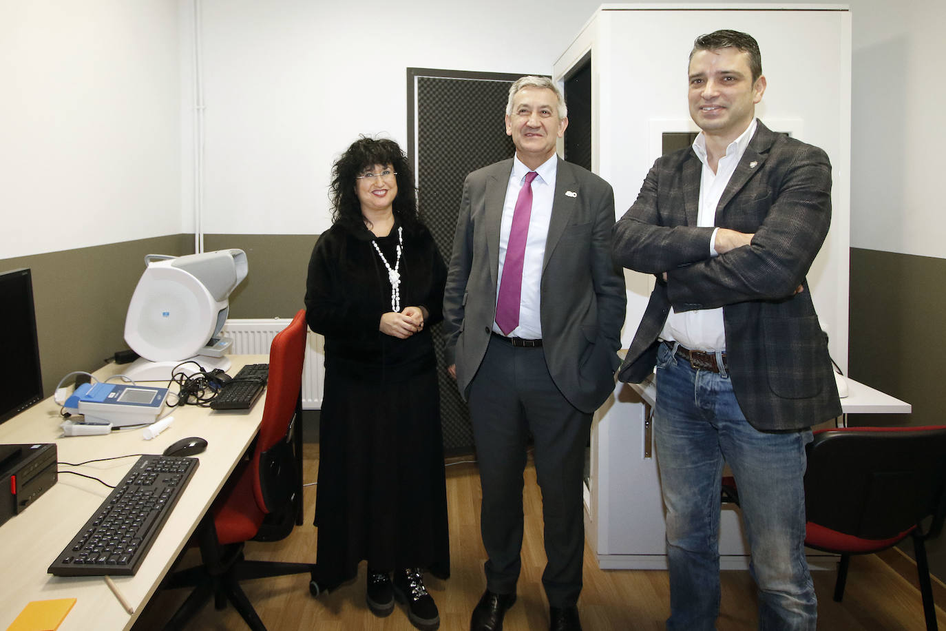 Visita a las instalaciones del Servicio de Prevención de Riesgos Laborales y Salud Laboral de la Escuela Politécnica de Ingeniería, restauradas tras las inundaciones del 11 de junio de 2018 