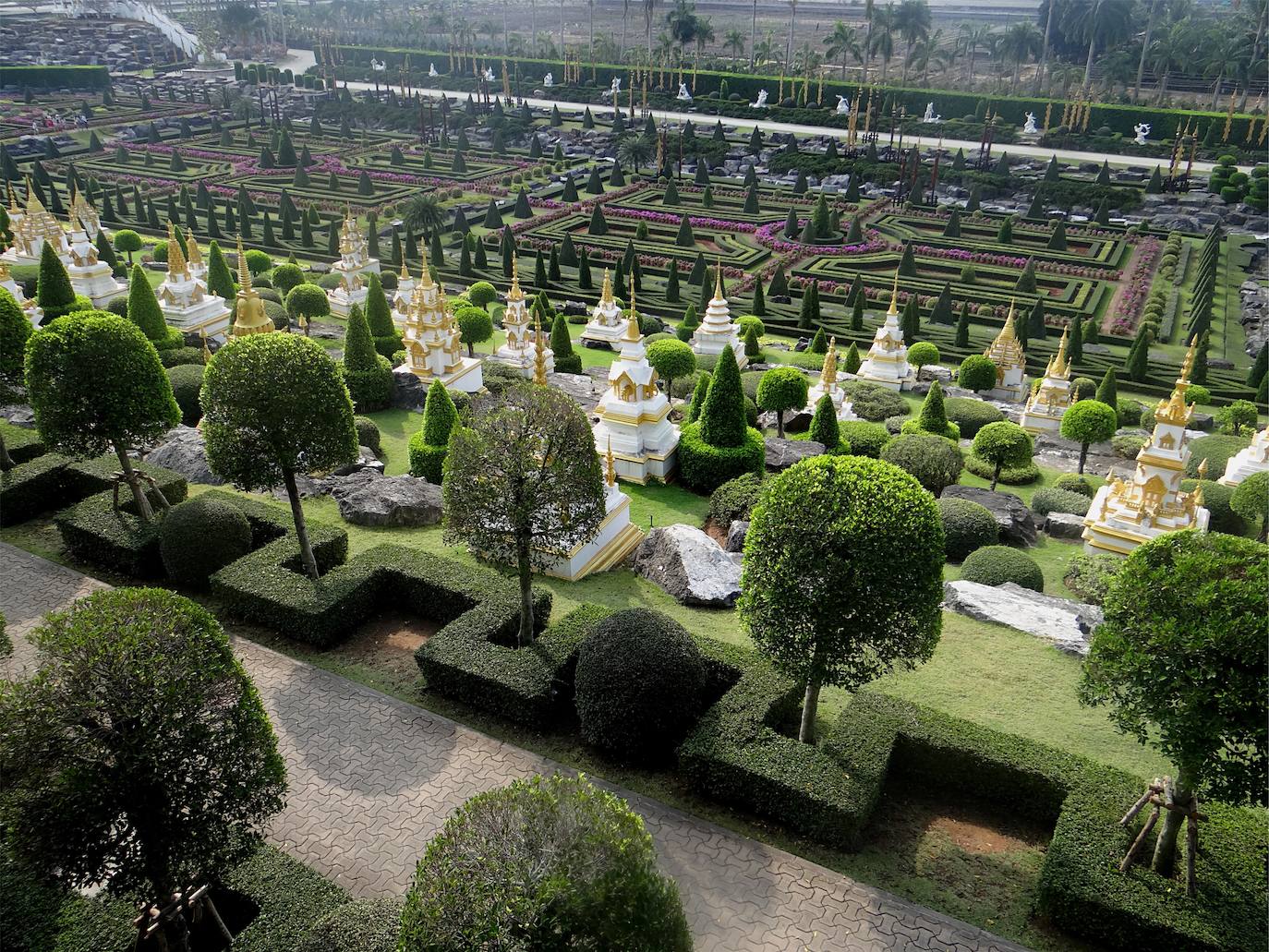 Jardín botánico de Nong Nooch (Tailandia) 