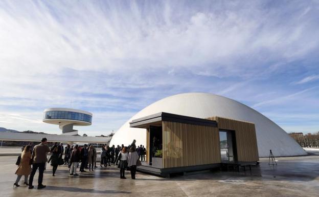 La primera habitación modular ya se prueba en el Niemeyer