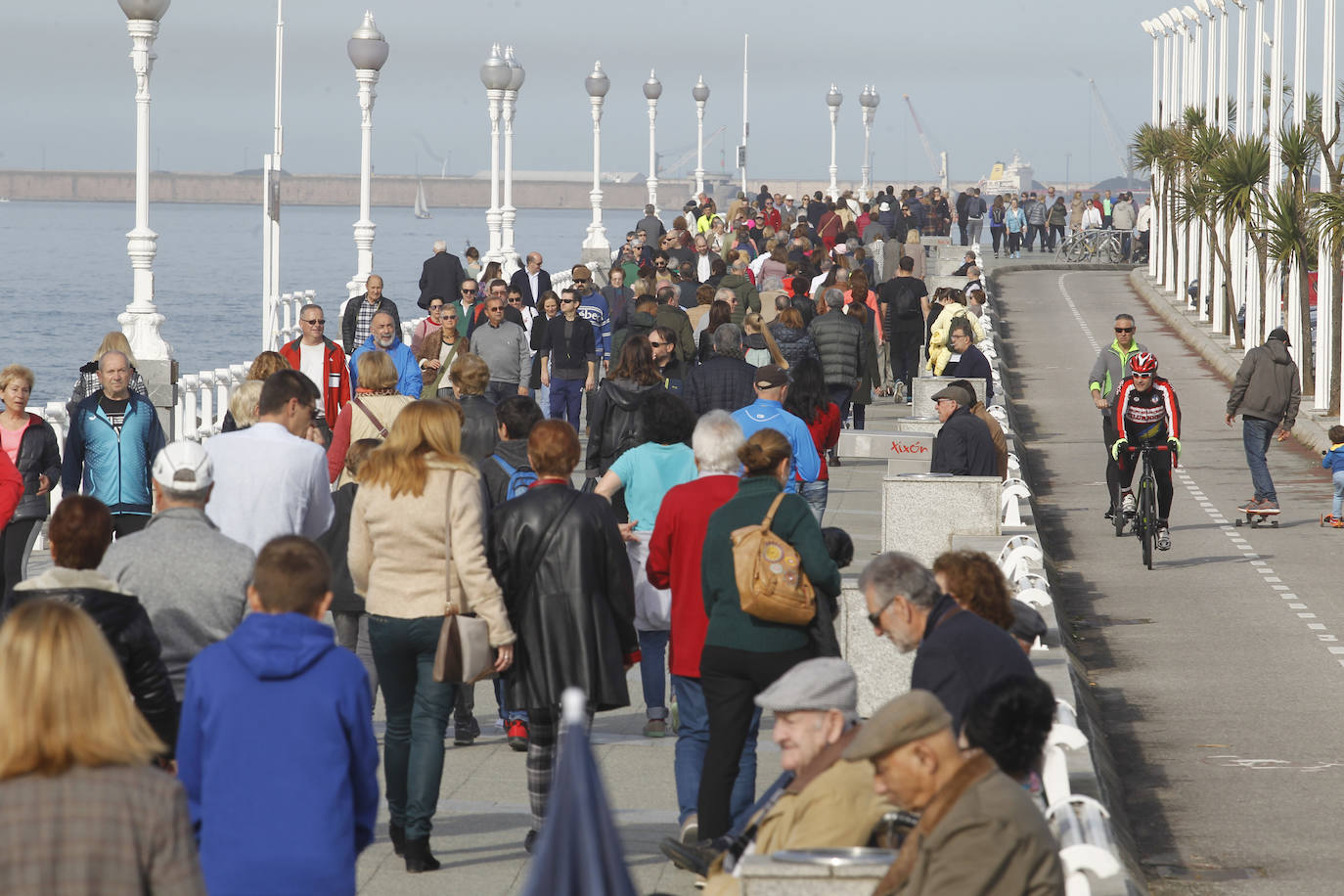 Febrero llega ocho grados más cálido de lo habitual