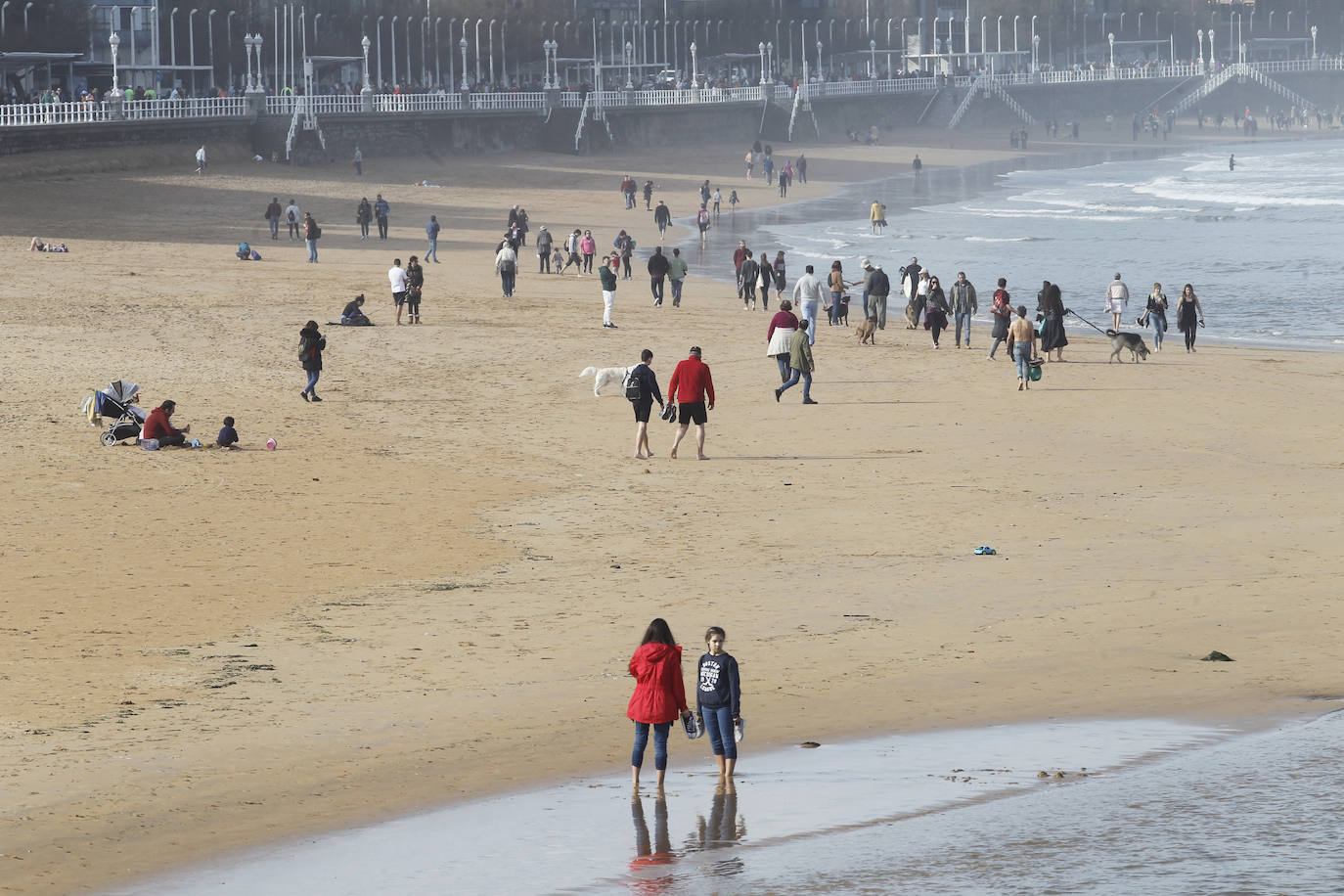 Febrero llega ocho grados más cálido de lo habitual
