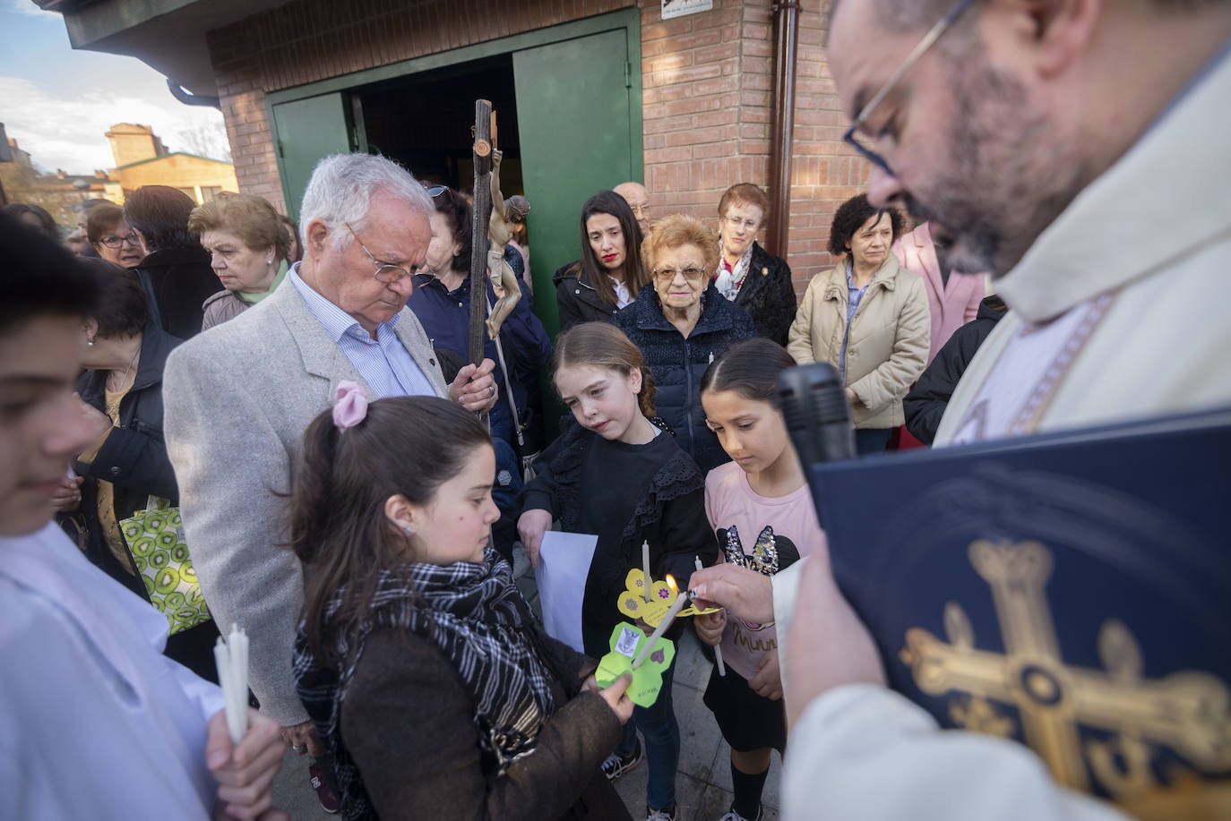 Procesión de La Candelaria en La Magdalena. 