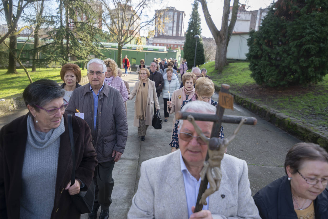 Procesión de La Candelaria en La Magdalena. 