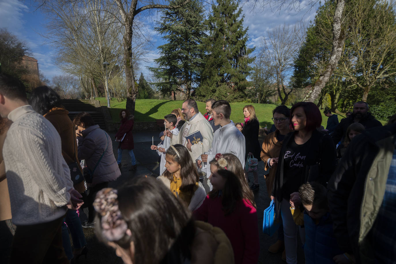 Procesión de La Candelaria en La Magdalena. 