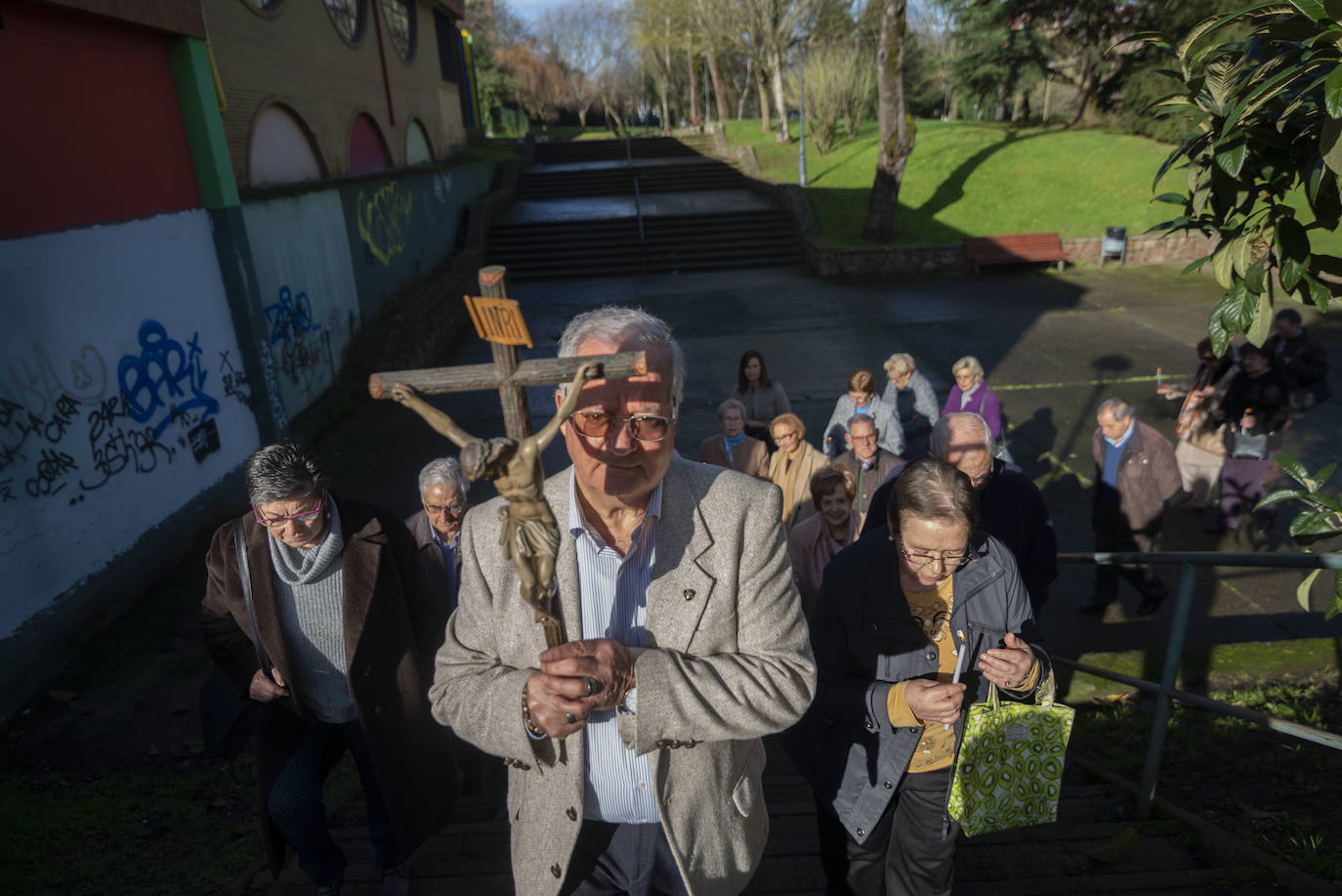 Procesión de La Candelaria en La Magdalena. 
