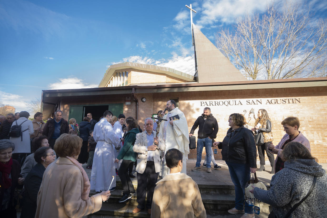 Procesión de La Candelaria en La Magdalena. 