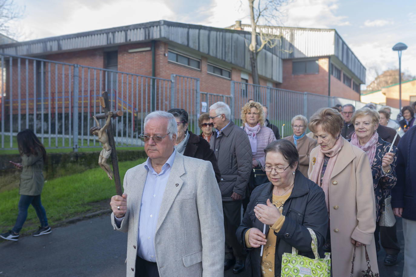 Procesión de La Candelaria en La Magdalena. 