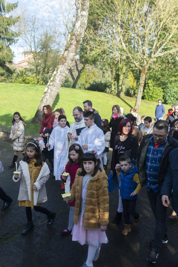 Procesión de La Candelaria en La Magdalena. 