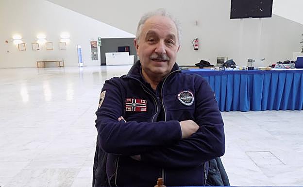 Julio Uría, campeón de Asturias de veteranos de más de 65 años. 