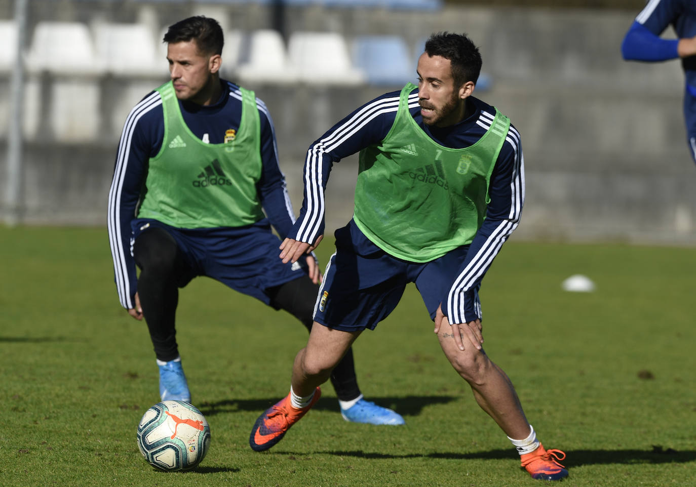 Los azules preparan su próximo partido ante el Rayo Vallecano