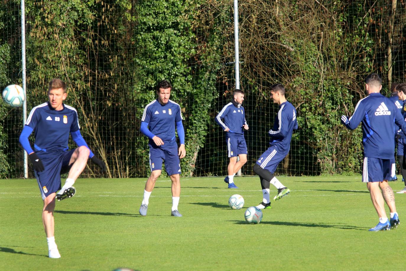 Fotos: Entrenamiento del Real Oviedo (8/02/2020)