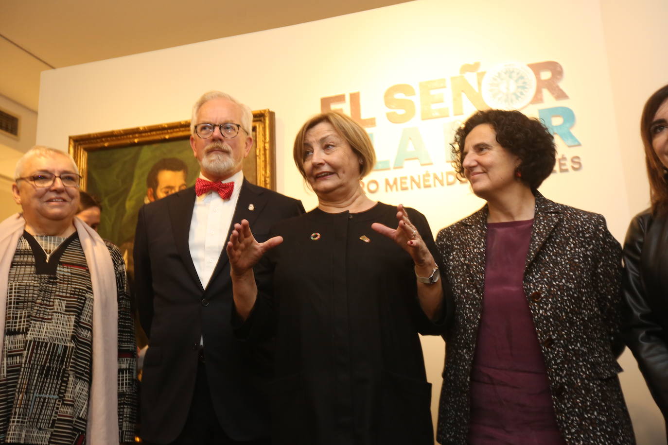 Josefa Sanz, Tracy W. Upchurch, Mariví Monteserín y Berta Piñán. 