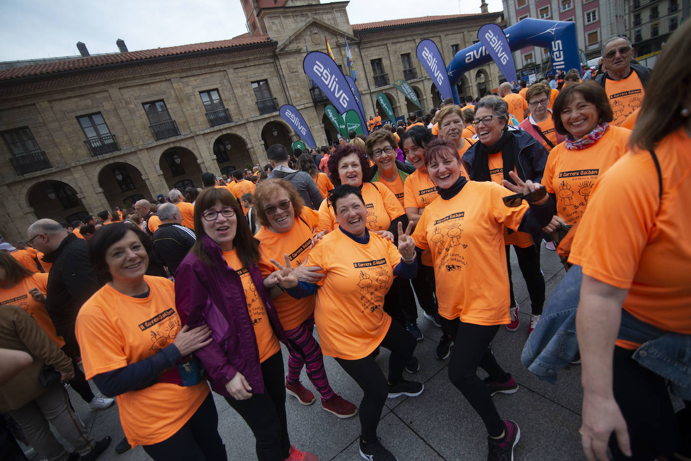 Avilés celebró la II Carrera Galbán contra el cáncer infantil