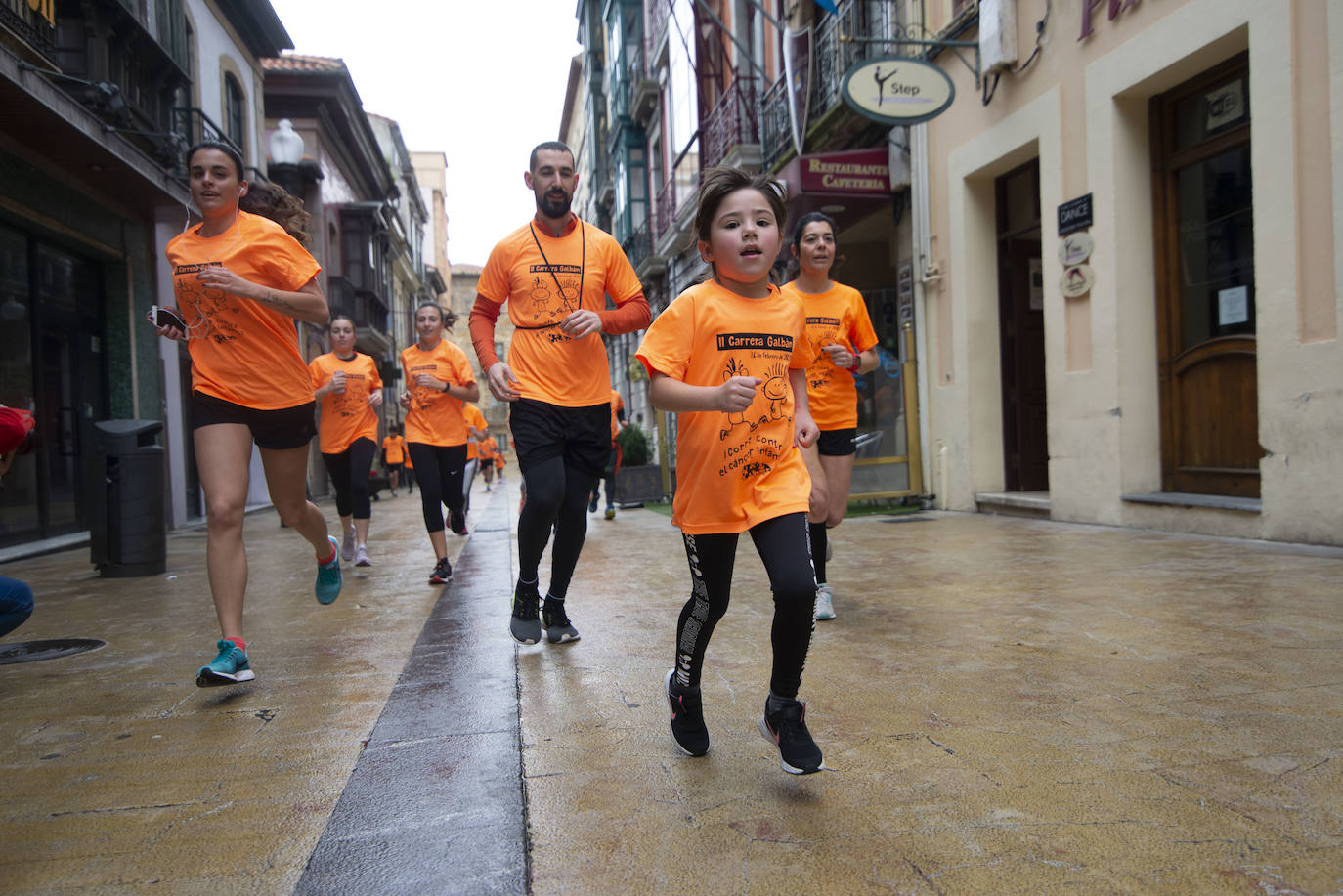 Avilés celebró la II Carrera Galbán contra el cáncer infantil