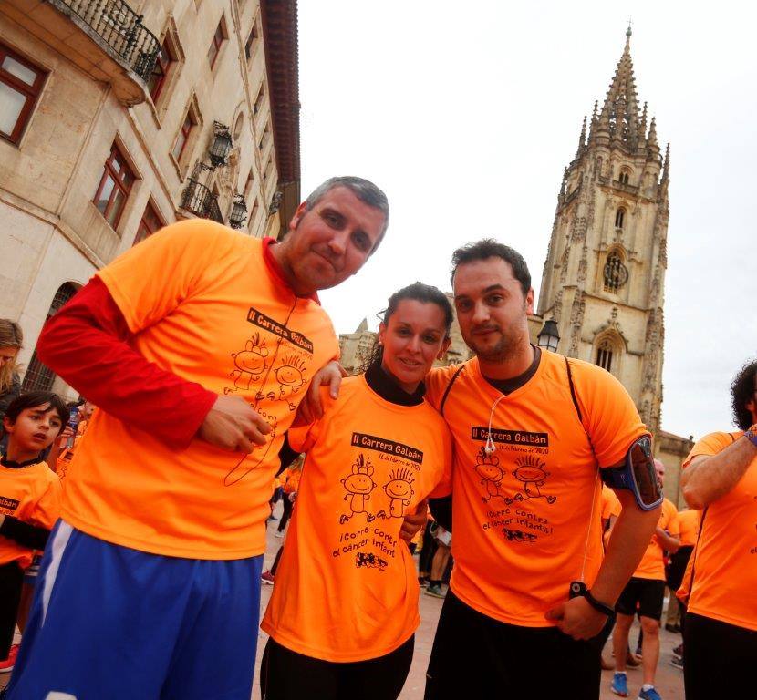 La capital del Principado acogió la II Carrera Galbán para recaudar fondos contra el cáncer infantil