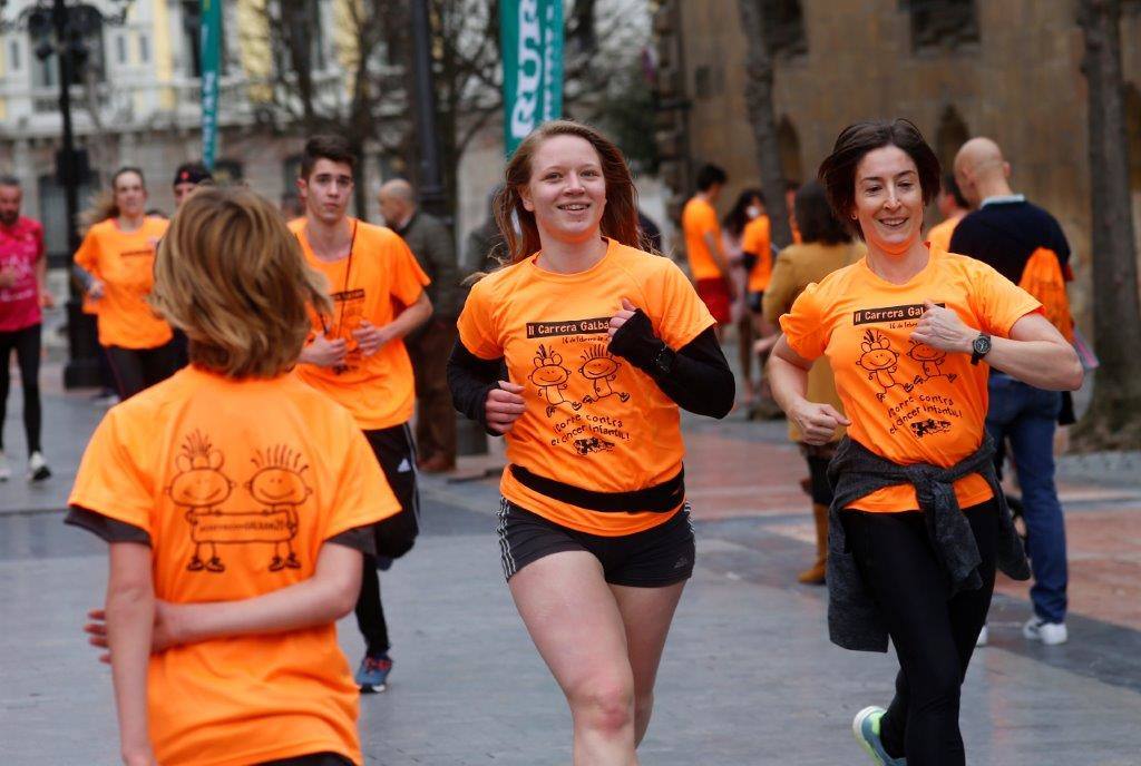 La capital del Principado acogió la II Carrera Galbán para recaudar fondos contra el cáncer infantil