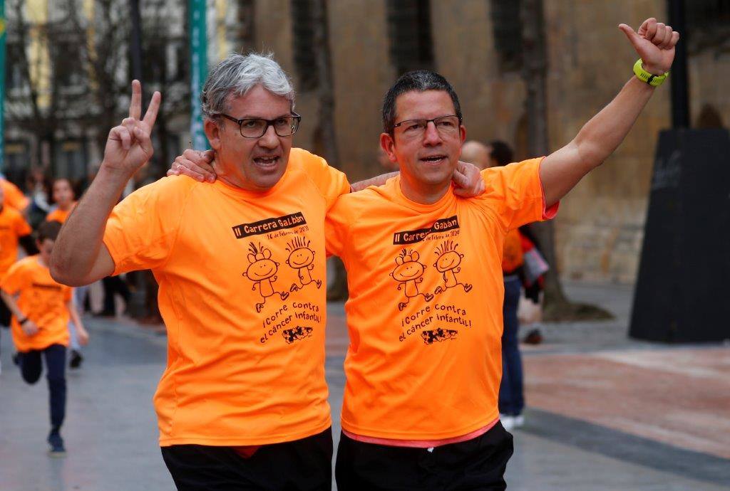 La capital del Principado acogió la II Carrera Galbán para recaudar fondos contra el cáncer infantil