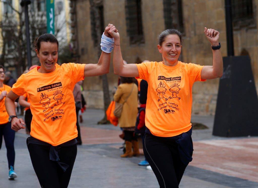 La capital del Principado acogió la II Carrera Galbán para recaudar fondos contra el cáncer infantil