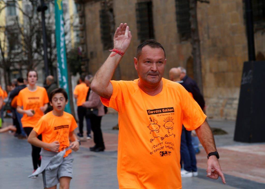 La capital del Principado acogió la II Carrera Galbán para recaudar fondos contra el cáncer infantil