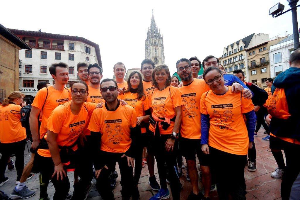 La capital del Principado acogió la II Carrera Galbán para recaudar fondos contra el cáncer infantil