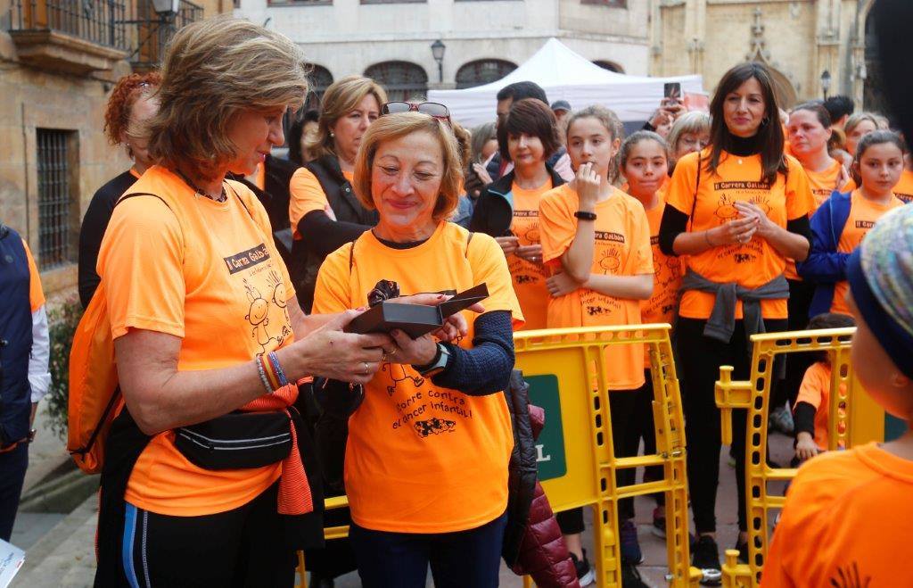 La capital del Principado acogió la II Carrera Galbán para recaudar fondos contra el cáncer infantil