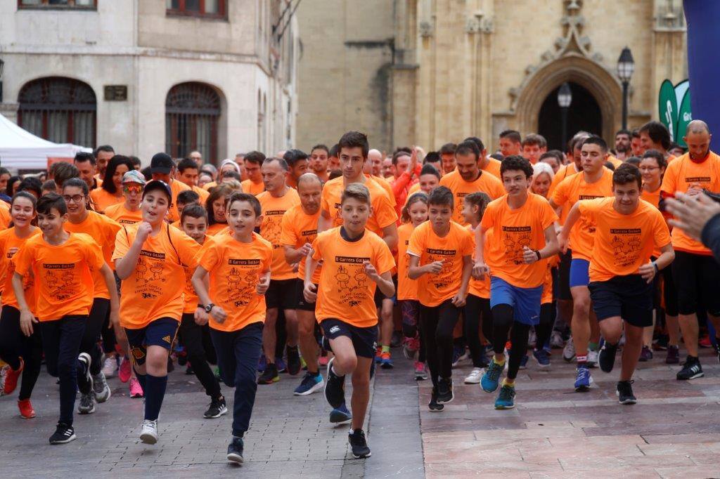 La capital del Principado acogió la II Carrera Galbán para recaudar fondos contra el cáncer infantil