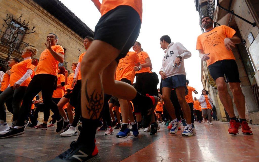 La capital del Principado acogió la II Carrera Galbán para recaudar fondos contra el cáncer infantil