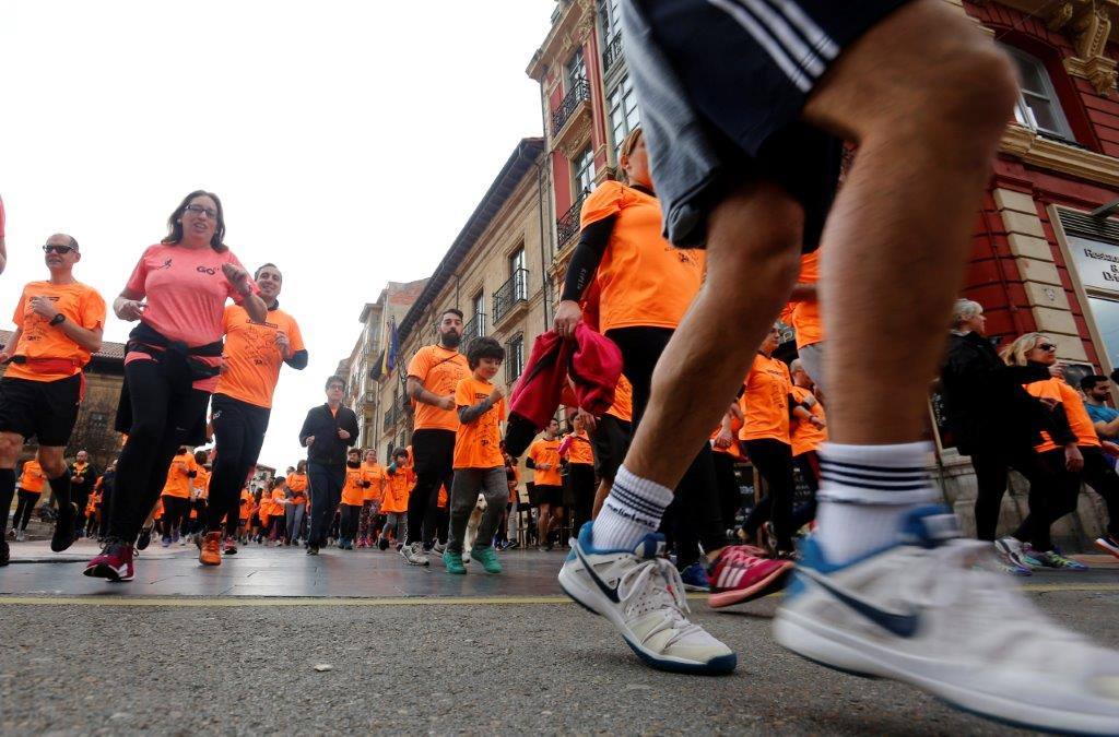 La capital del Principado acogió la II Carrera Galbán para recaudar fondos contra el cáncer infantil