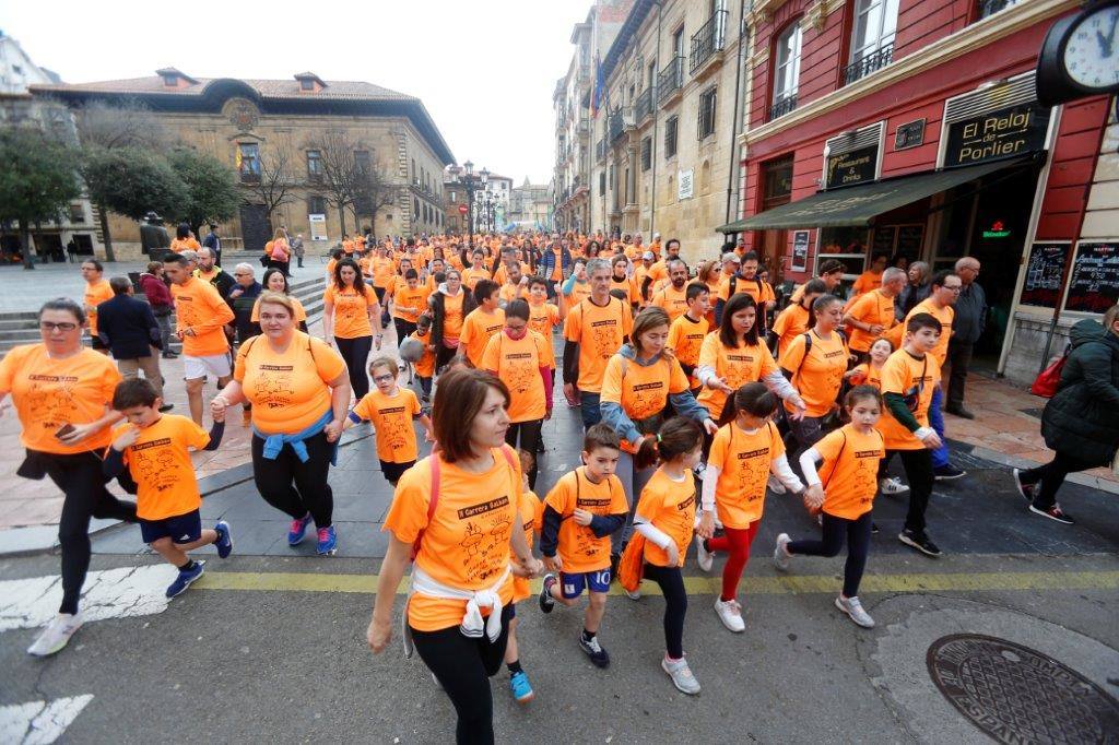 La capital del Principado acogió la II Carrera Galbán para recaudar fondos contra el cáncer infantil