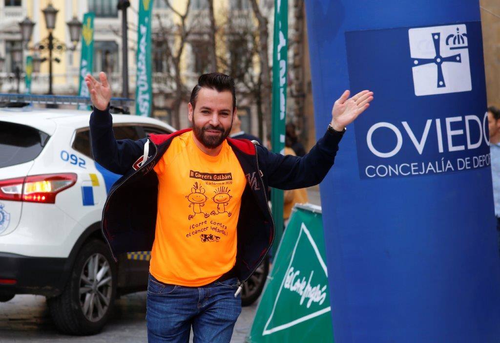 La capital del Principado acogió la II Carrera Galbán para recaudar fondos contra el cáncer infantil