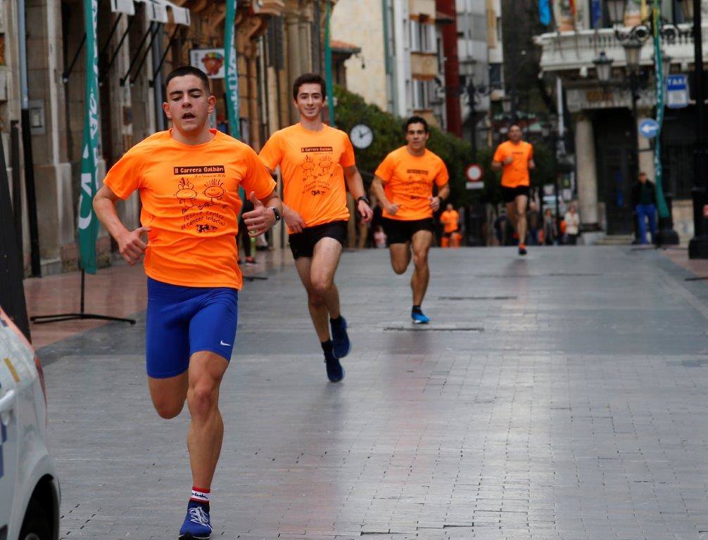 La capital del Principado acogió la II Carrera Galbán para recaudar fondos contra el cáncer infantil