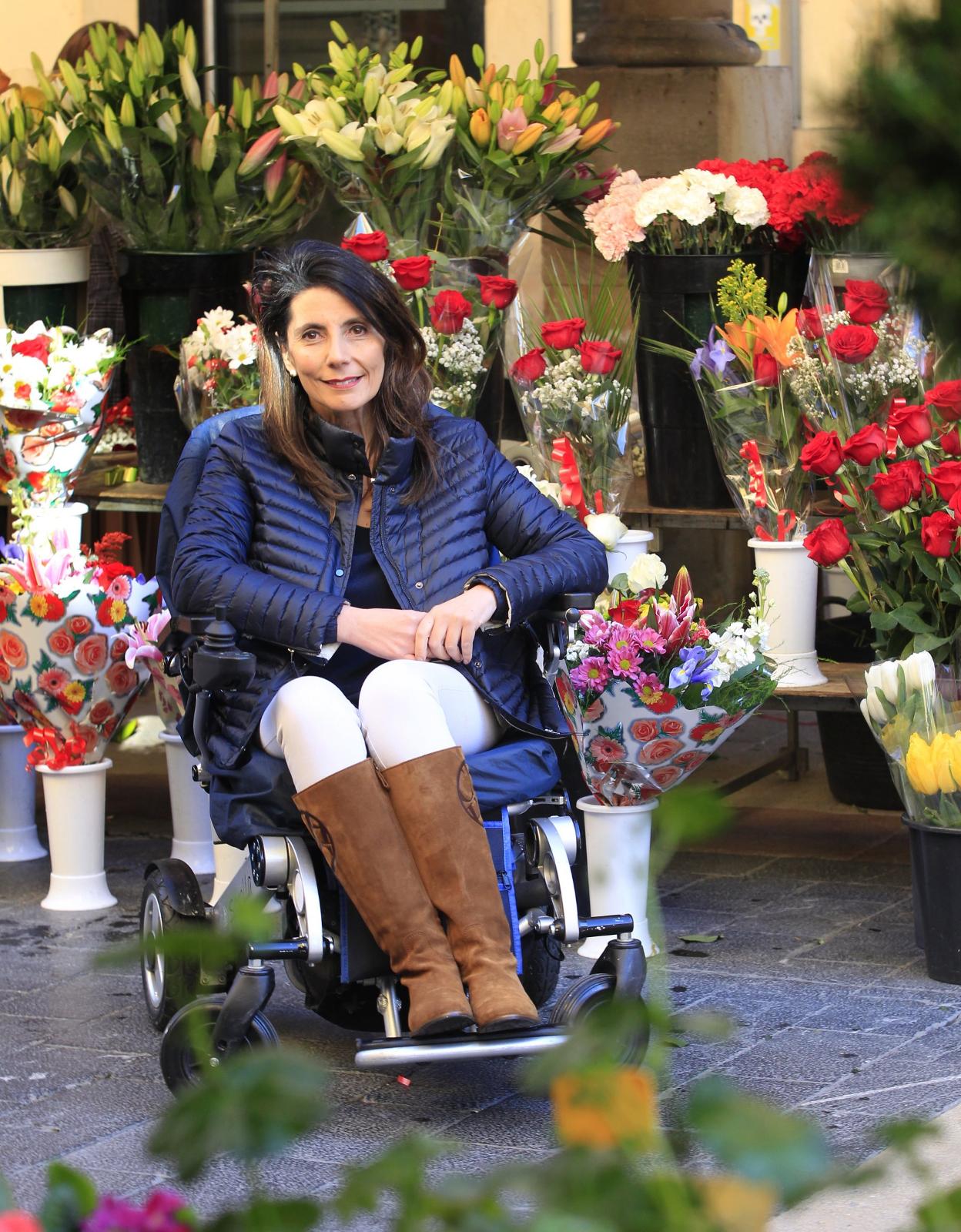 Yolanda Vidal, en El Fontán. 