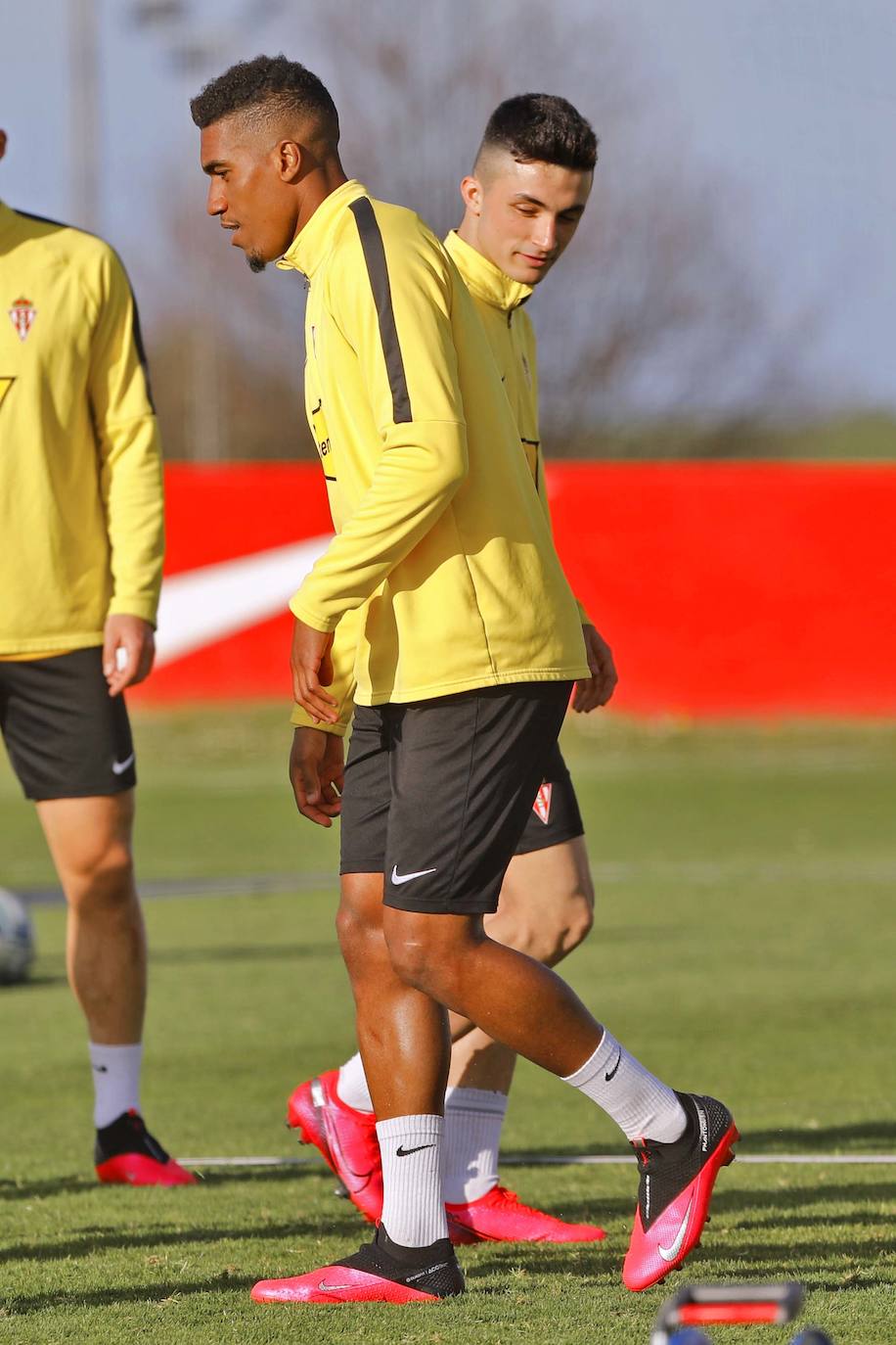 Fotos: Entrenamiento del Sporting (18-02-2020)
