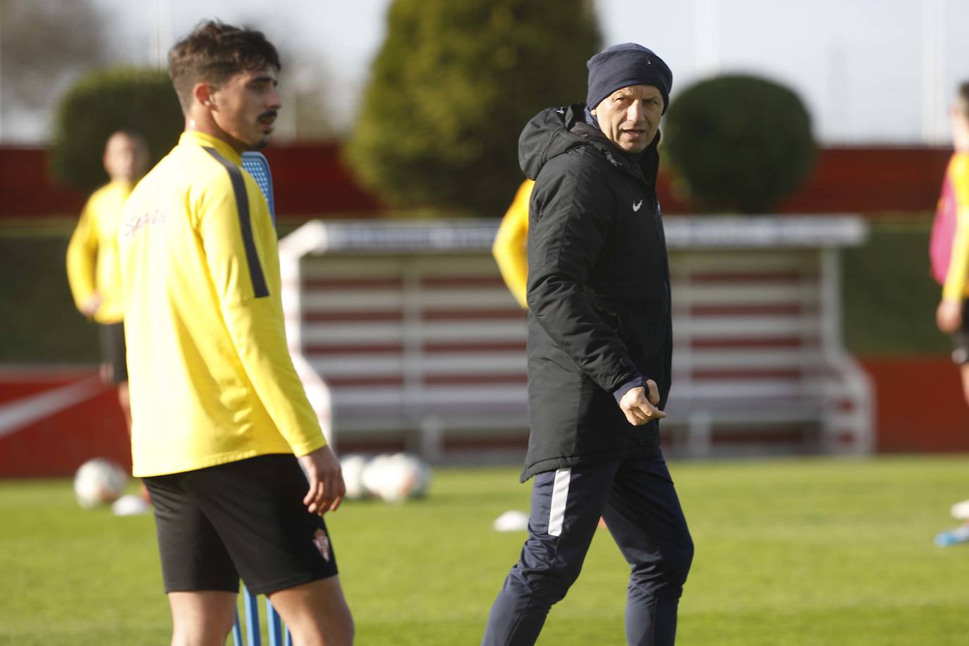 Fotos: Entrenamiento del Sporting (18-02-2020)