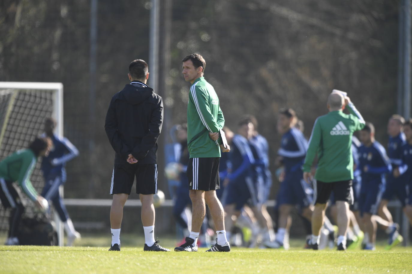 Fotos: Entrenamiento del Real Oviedo (19-2-20)